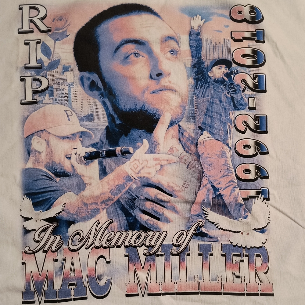 COPY - 🔥MAC MILLER RIP TEE 🔥